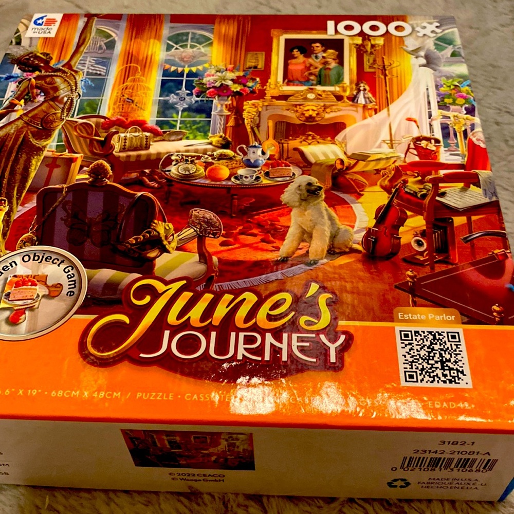 Hidden object puzzle 1000 pieces
